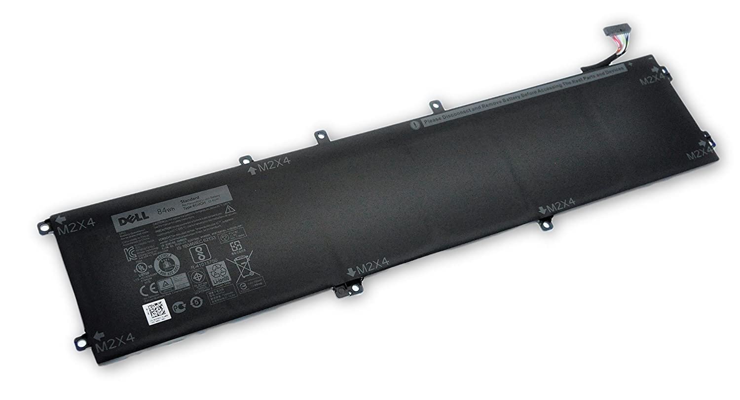 DELL XPS 15 9550 Series Precision 5510 T453X 11.1V 84Wh 6cell Laptop Battery MPN: 6GTPY/4GVGH 5 DELL XPS 15 9550 Series Precision 5510 T453X 11.1V 84Wh 6cell Laptop Battery MPN: 6GTPY/4GVGH