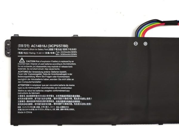 AC14B18J battery for Acer Aspire E3-111 E3-112 E3-112M ES1-511 ES1-512 V3-111 V3-111P V5-122 V5-122P V5-132P 5 AC14B18J battery for Acer Aspire E3-111 E3-112 E3-112M ES1-511 ES1-512 V3-111 V3-111P V5-122 V5-122P V5-132P