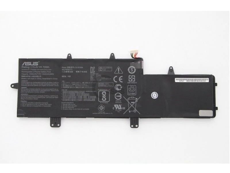 Original 70Wh C41N1804 Laptop Battery For ASUS ZenBook Pro 14 UX480FD, UX480, UX480FD 3 Original 70Wh C41N1804 Laptop Battery For ASUS ZenBook Pro 14 UX480FD, UX480, UX480FD
