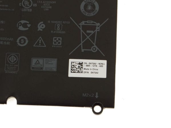 DXGH8 Dell OEM XPS 13 (9370 9380) Latitude 3301 4-Cell 52Wh Battery 3 DXGH8 Dell OEM XPS 13 (9370 9380) Latitude 3301 4-Cell 52Wh Battery
