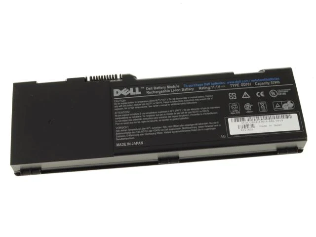 Dell Inspiron 6400 / E1505 1501 Latitude 131L Vostro 1000 6-cell Laptop Battery  53Wh  GD761
