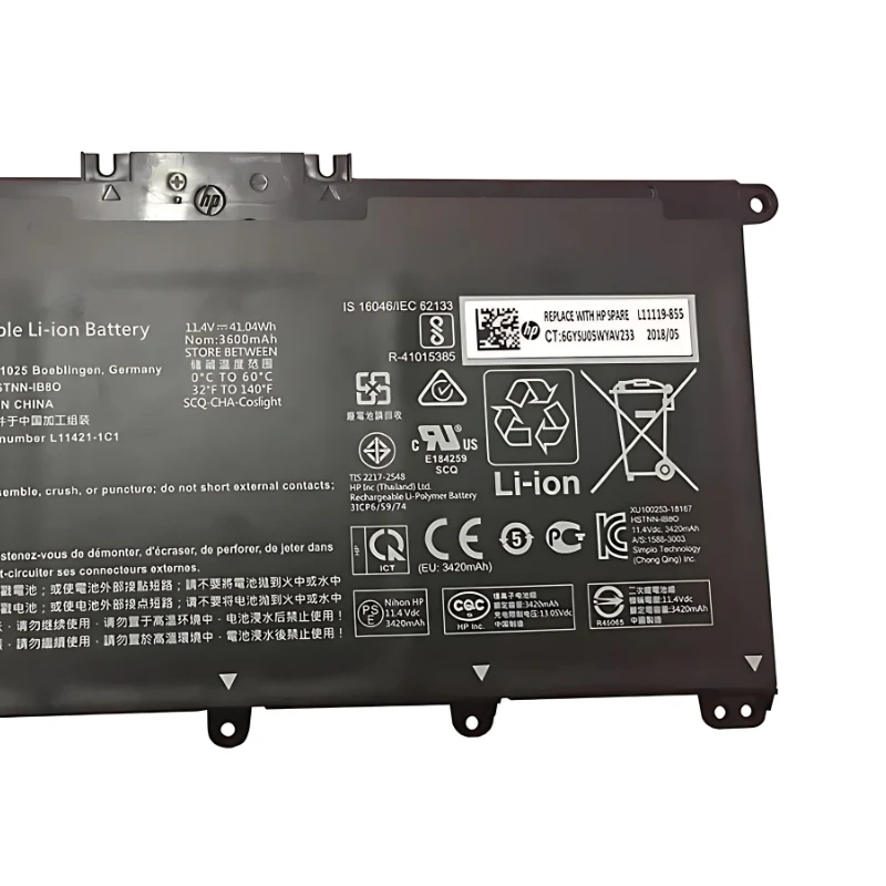 HP original new laptop battery for HP HT03XL MPN: HT03XL