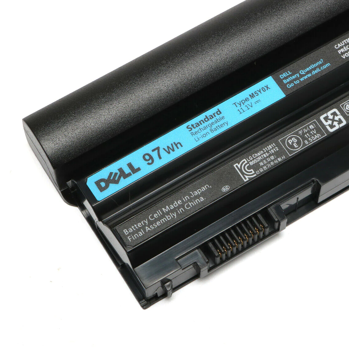 M5Y0X 71R31 NHXVW T54FJ N3X1D compatible with Dell Latitude E6420 E6520 E5420 E5520 E6430 Korea Cell Laptop Battery
