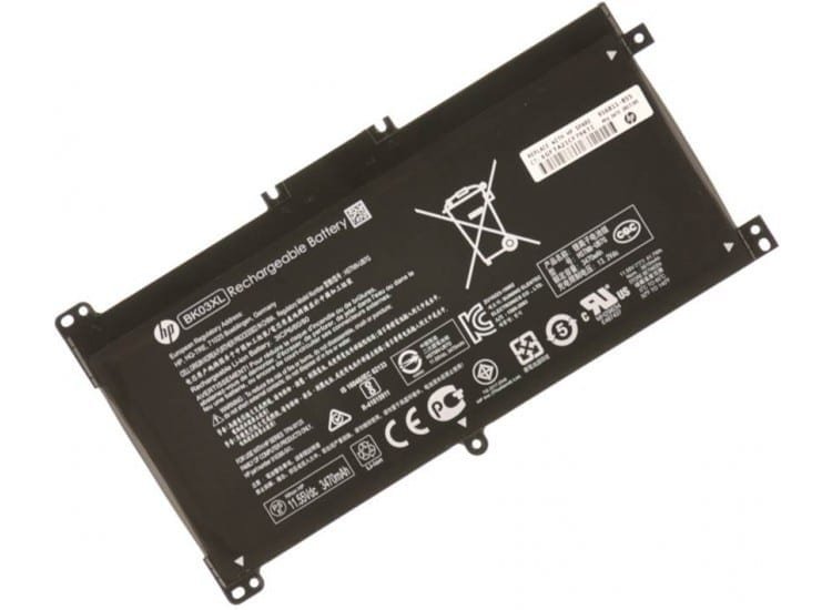 Battery for HP BK03XL (41.7Wh, 3 cells) Pavilion X360 14-BA series, X360 14m-BA MPN: BK03XL