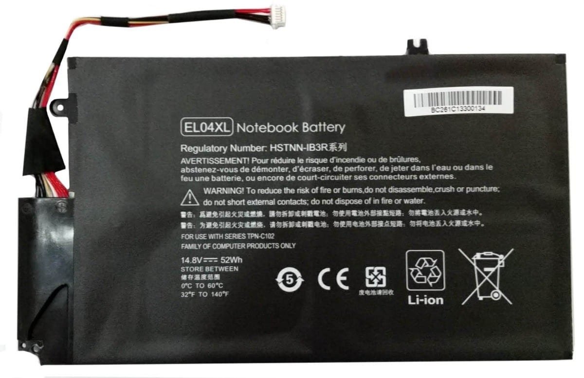14.8 V 52wh EL04XL New original laptop battery for HP TouchSmart HSTNN-UB3R HSTNN-IB3R 681879-541 series 5 14.8 V 52wh EL04XL New original laptop battery for HP TouchSmart HSTNN-UB3R HSTNN-IB3R 681879-541 series