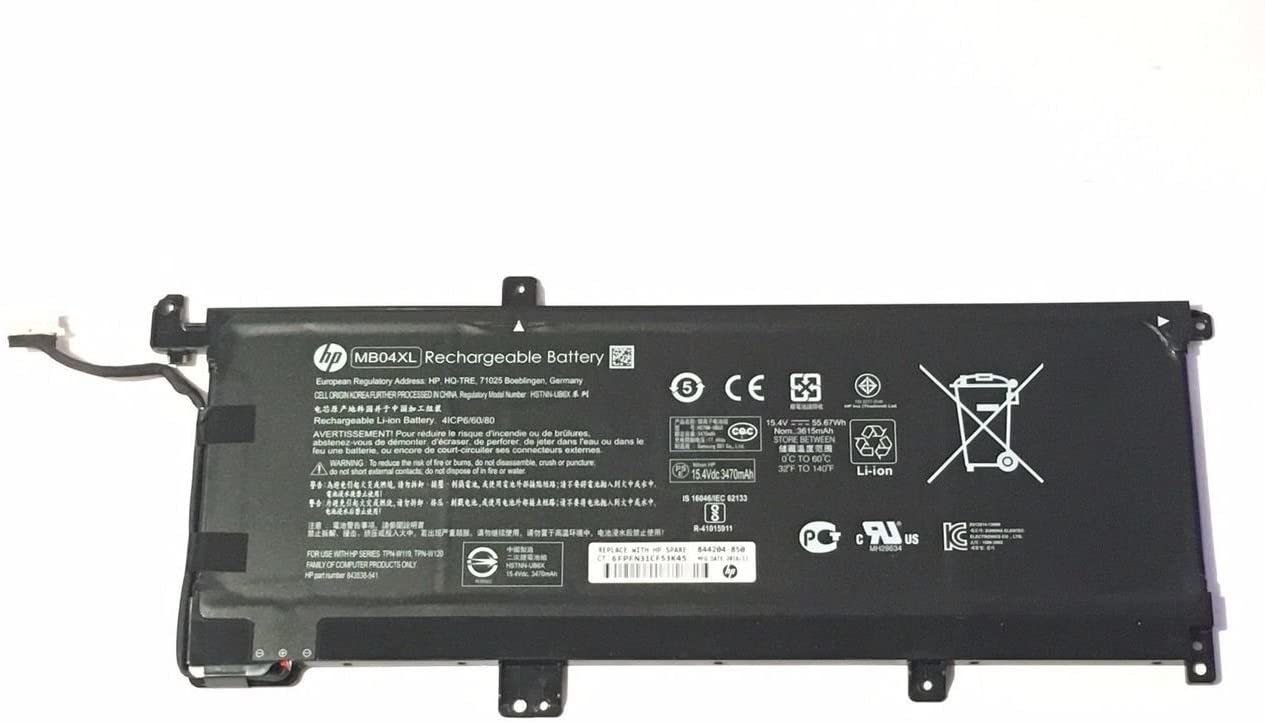 55.67Wh MB04XL HP original Battery for Hp Envy x360 15-AQ001NX m6-aq000 HSTNN-UB6X 843538-541