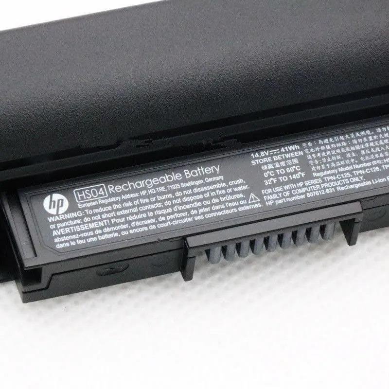 HP Pavilion 807612-421 4 Cell HS04 HP original Laptop Notebook Battery 7 HP Pavilion 807612-421 4 Cell HS04 HP original Laptop Notebook Battery