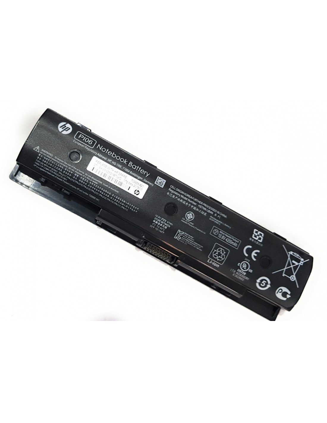 10.8V 47wh PI06 PI09 Laptop Battery compatible with HP Pavilion 14 15 HQ-TRE 71004 710417-001 710416-001 HSTNN-DB4N HSTNN-DB4O MPN: PI06