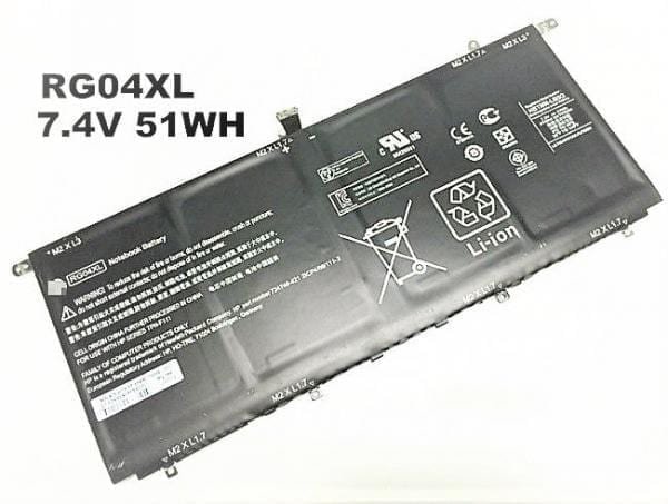 HP RG04XL battery for Spectre 13-3000 Ultrabook Spectre 13T-3000 series 7 HP RG04XL battery for Spectre 13-3000 Ultrabook Spectre 13T-3000 series